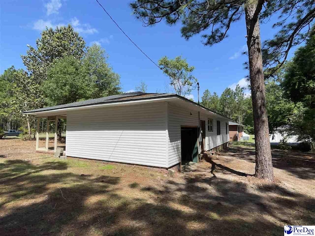 1009 Trailwood Dr, Hartsville, SC 29550 - view of side of property