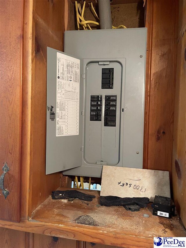 1009 Trailwood Dr, Hartsville, SC 29550 - utilities featuring electric panel