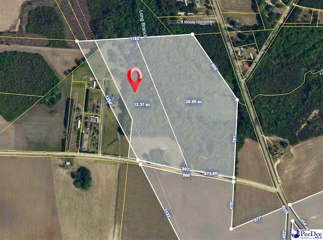 12ACRES Manantiel Rd, Lamar SC, 29069 land for sale