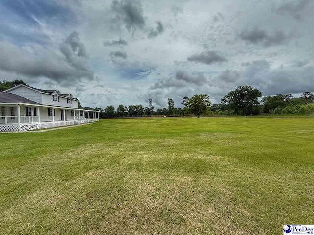 148 High Hill Rd, Lake View, SC 29563 - view of green lawn featuring a porch