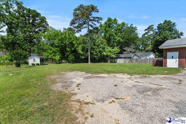 2338 W Mccown Dr, Florence, SC 29501 - view of yard