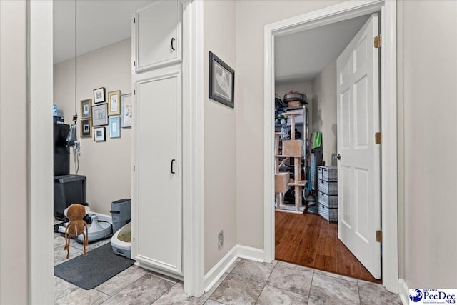 3844 W Lake Dr, Florence, SC 29501 - corridor with baseboards