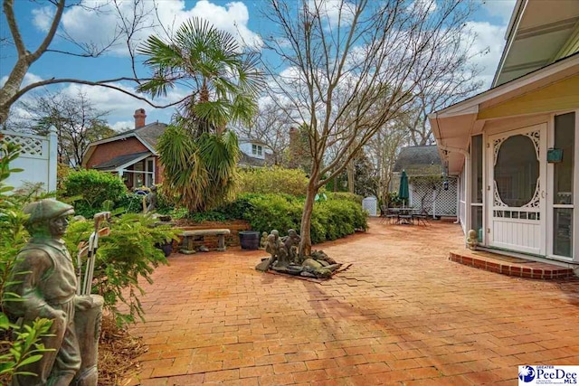 view of patio