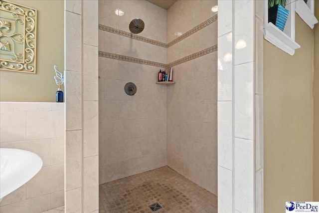 3402 Sussex Ct, Florence, SC 29501 - bathroom featuring tiled shower