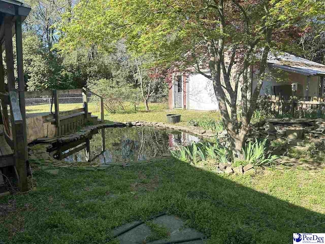 1611 S Lee Dr, Florence, SC 29501 - view of yard featuring fence