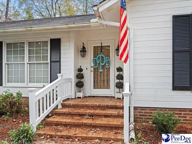 view of property entrance