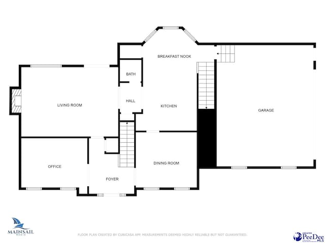 912 Ivanhoe Dr, Florence, SC 29505 - view of home floor plan