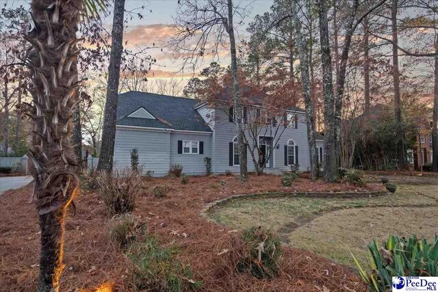 3406 Sussex Ct, Florence, SC 29501 - colonial house with a lawn