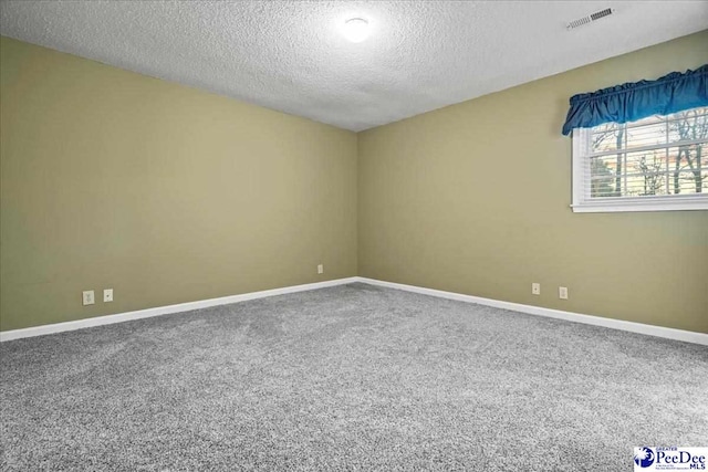 3406 Sussex Ct, Florence, SC 29501 - unfurnished room with carpet and a textured ceiling