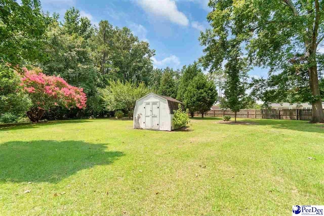 23 Mcrae Rd, Cheraw, SC 29520 - view of yard with a storage unit