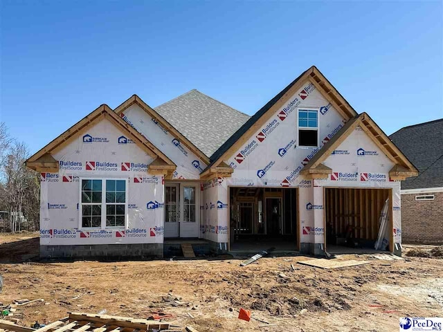 view of property under construction