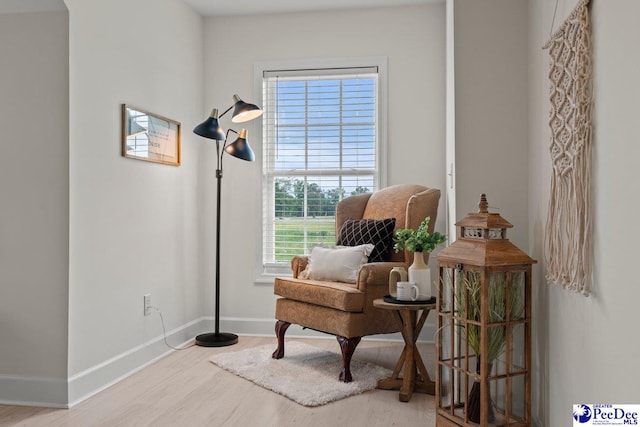 1613 Timmonsvillel Hwy, Darlington, SC 29532 - living area with baseboards and wood finished floors