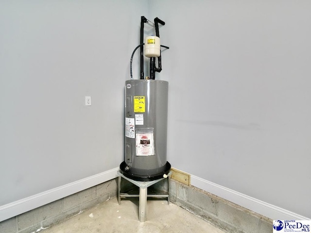 utilities with electric water heater