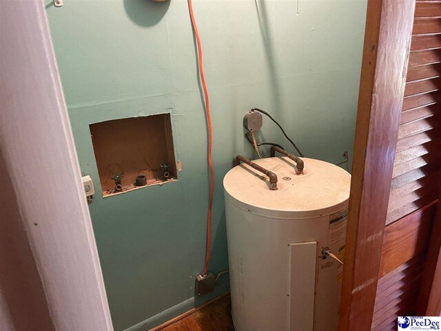 utilities with electric water heater