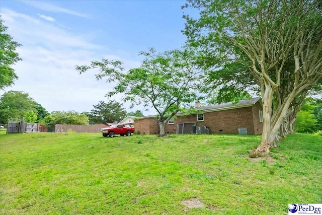 view of yard