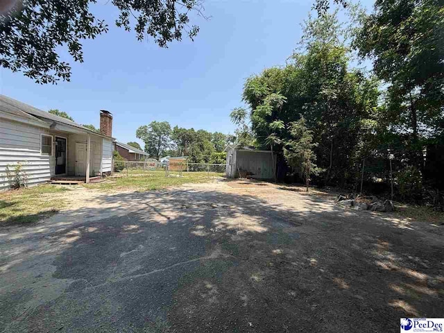 207 W Smith Ave, Darlington, SC 29532 - view of yard
