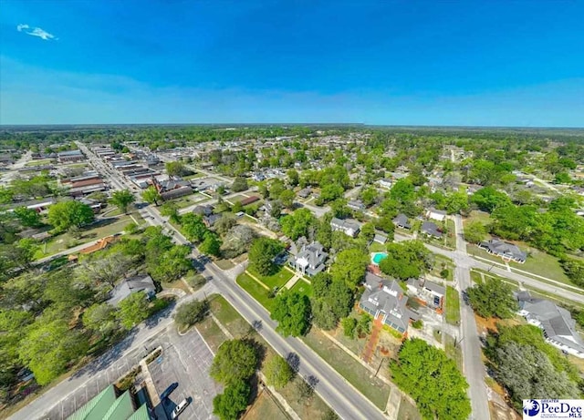 drone / aerial view