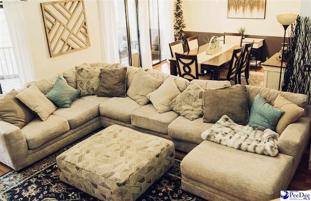view of living room
