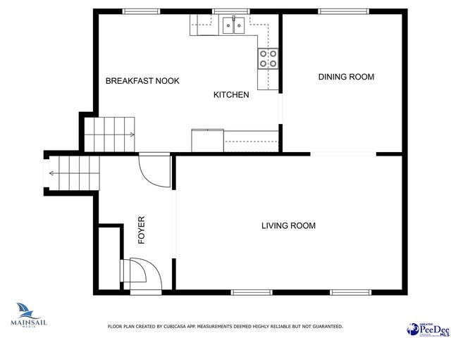 908 Clarendon Ave, Florence, SC 29505 - home floor plan