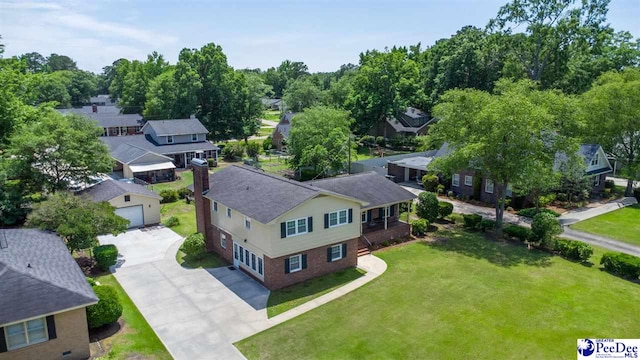 908 Clarendon Ave, Florence, SC 29505 - aerial view of residential area
