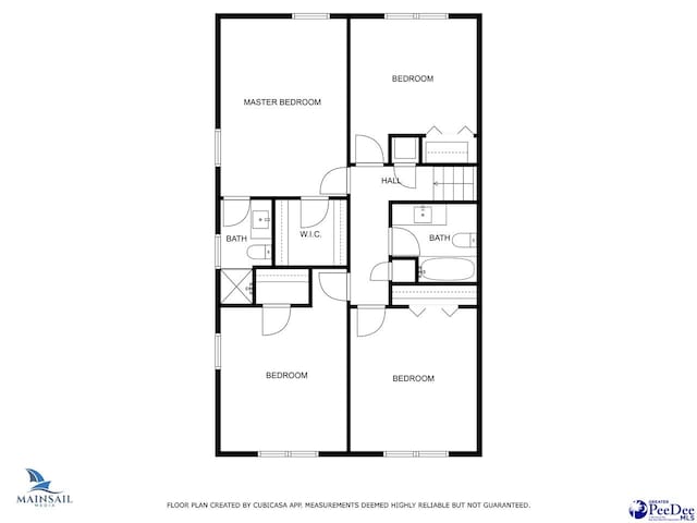 908 Clarendon Ave, Florence, SC 29505 - home floor plan