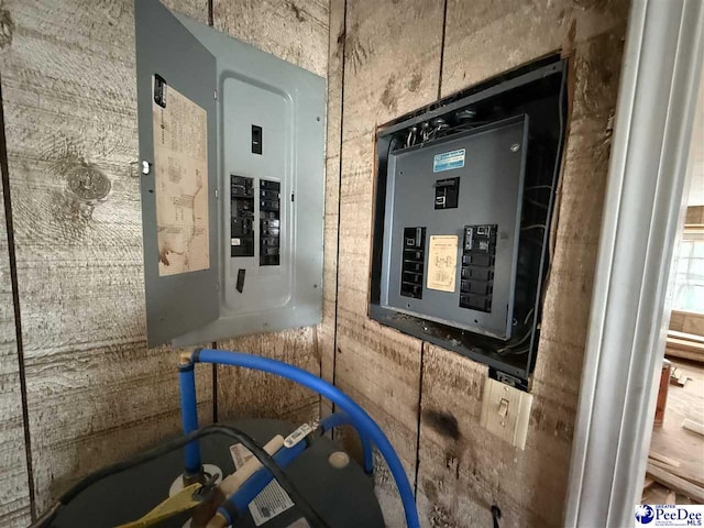 utility room featuring electric panel