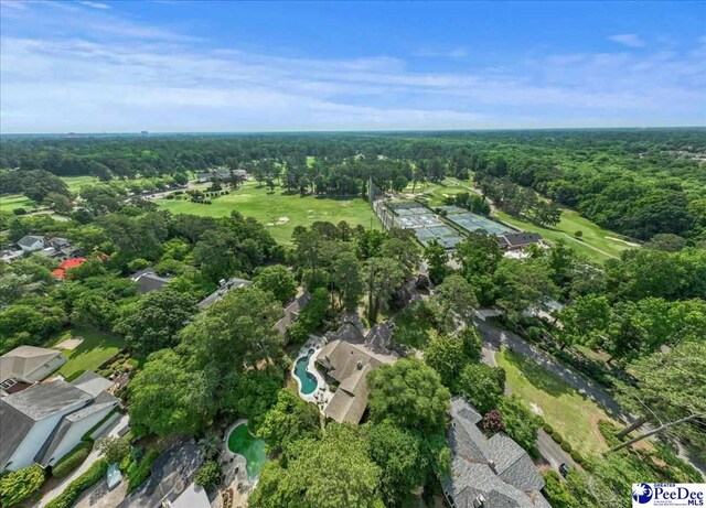 541 Fairway Dr, Florence, SC 29501 - view of property location featuring a forest