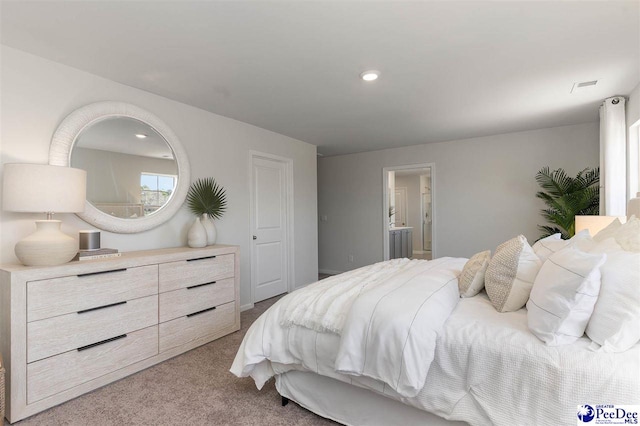 555 Strawberry Field Way, Galivants Ferry, SC 29588 - bedroom featuring carpet floors, recessed lighting, and connected bathroom