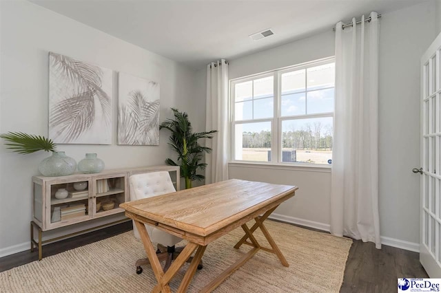 555 Strawberry Field Way, Galivants Ferry, SC 29588 - office space featuring wood finished floors and baseboards