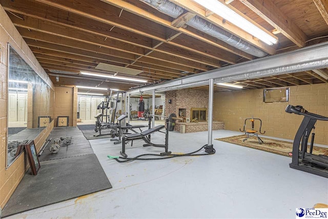 634 Georgetown Rd, Darlington, SC 29532 - view of workout area