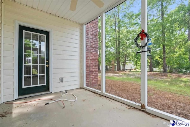 2125-D Sanderling Dr, Florence, SC 29505 - exterior space with ceiling fan