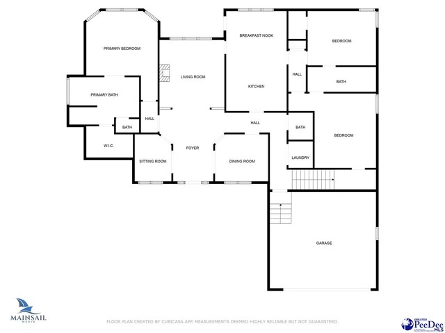 953 Rice Planters Ln, Florence, SC 29501 - home floor plan