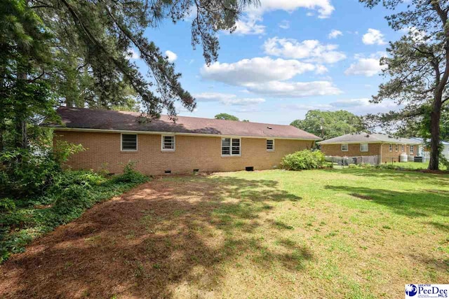 2206 W Piccadilly Dr, Florence, SC 29501 - rear view of property featuring crawl space and brick siding