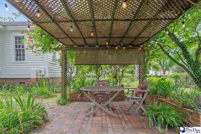 view of patio / terrace