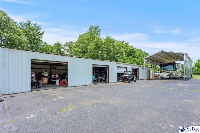 2284 Syracuse Community Rd, Darlington, SC 29532 - garage featuring a detached garage