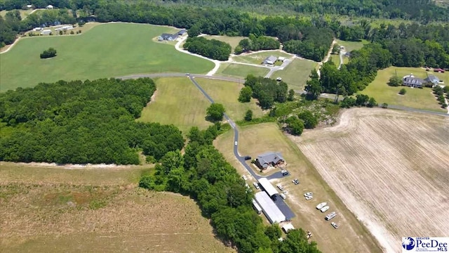 2284 Syracuse Community Rd, Darlington, SC 29532 - aerial overview of property's location with rural landscape