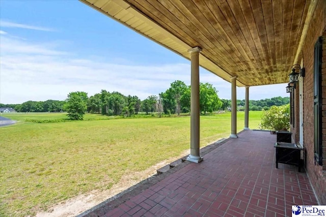 2284 Syracuse Community Rd, Darlington, SC 29532 - view of patio / terrace