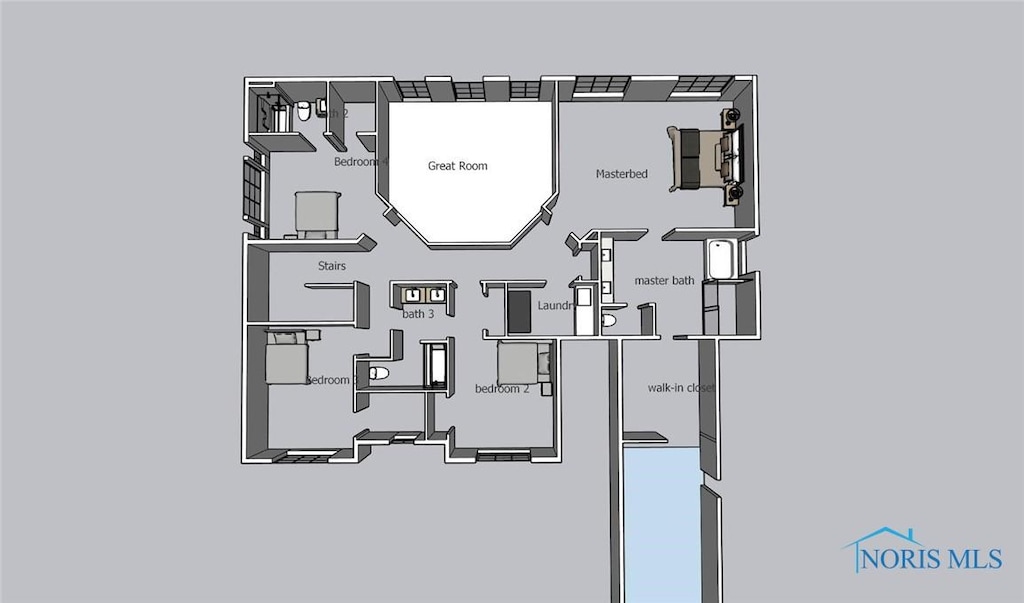 3688 Turtle Creek Dr, Perrysburg, OH 43551 - plan