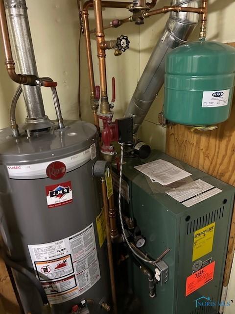 utilities with gas water heater