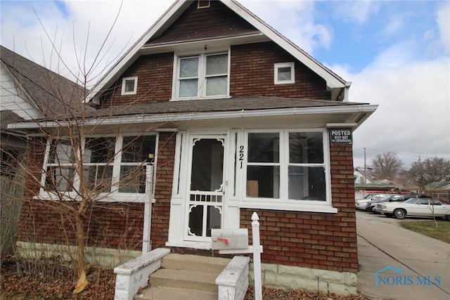 view of bungalow-style house