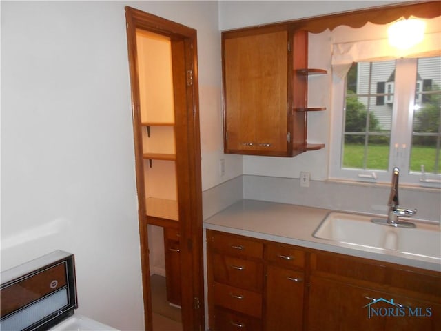 kitchen featuring sink