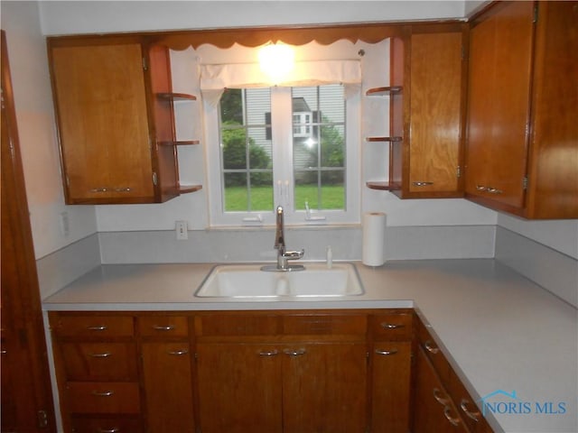 kitchen with sink