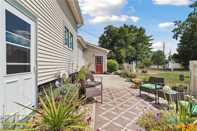 view of patio