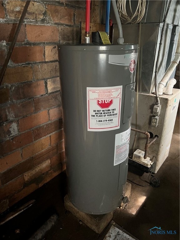 utilities with water heater