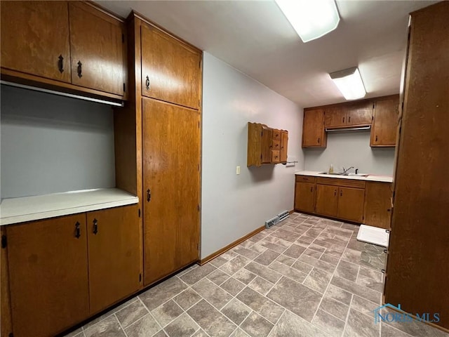 kitchen featuring sink