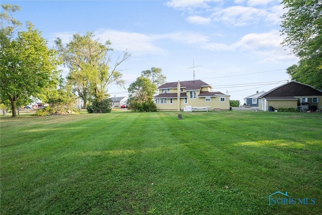 view of yard