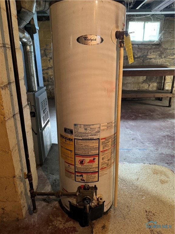 utilities with water heater