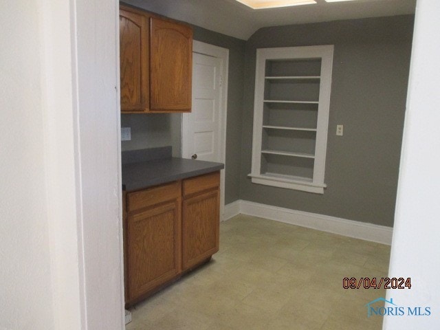 kitchen with built in features