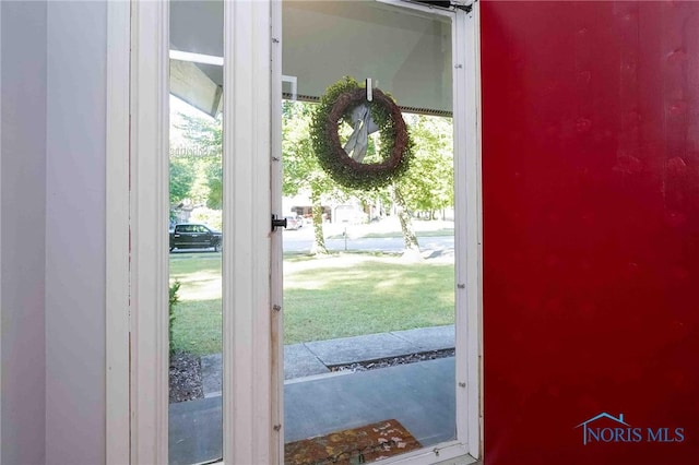 view of doorway