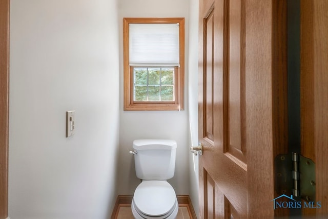 bathroom with toilet